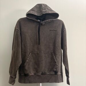 Champion Women's Dark Brown Hoodie